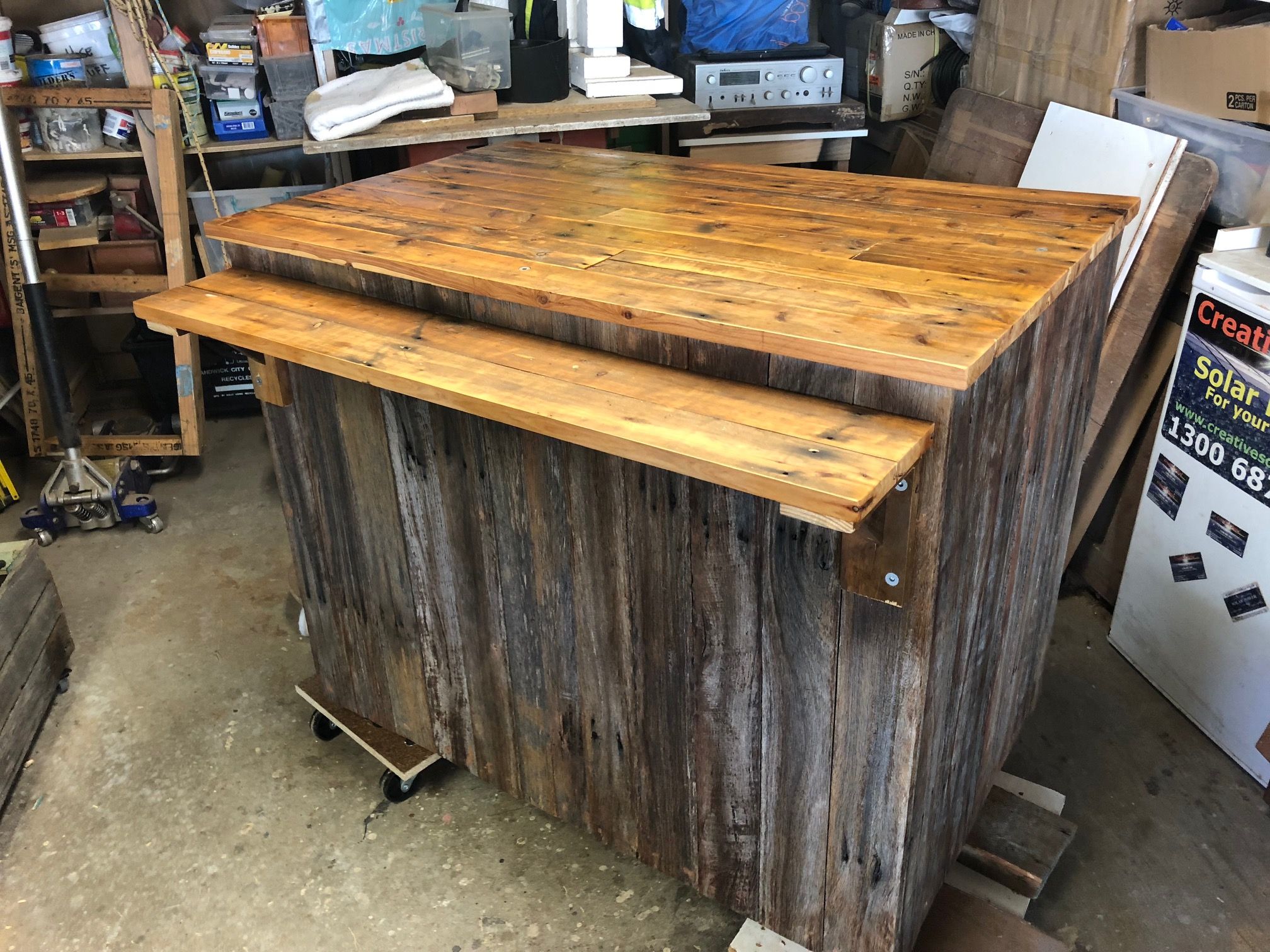 Rustic Cash register counter | Bunnings Workshop community