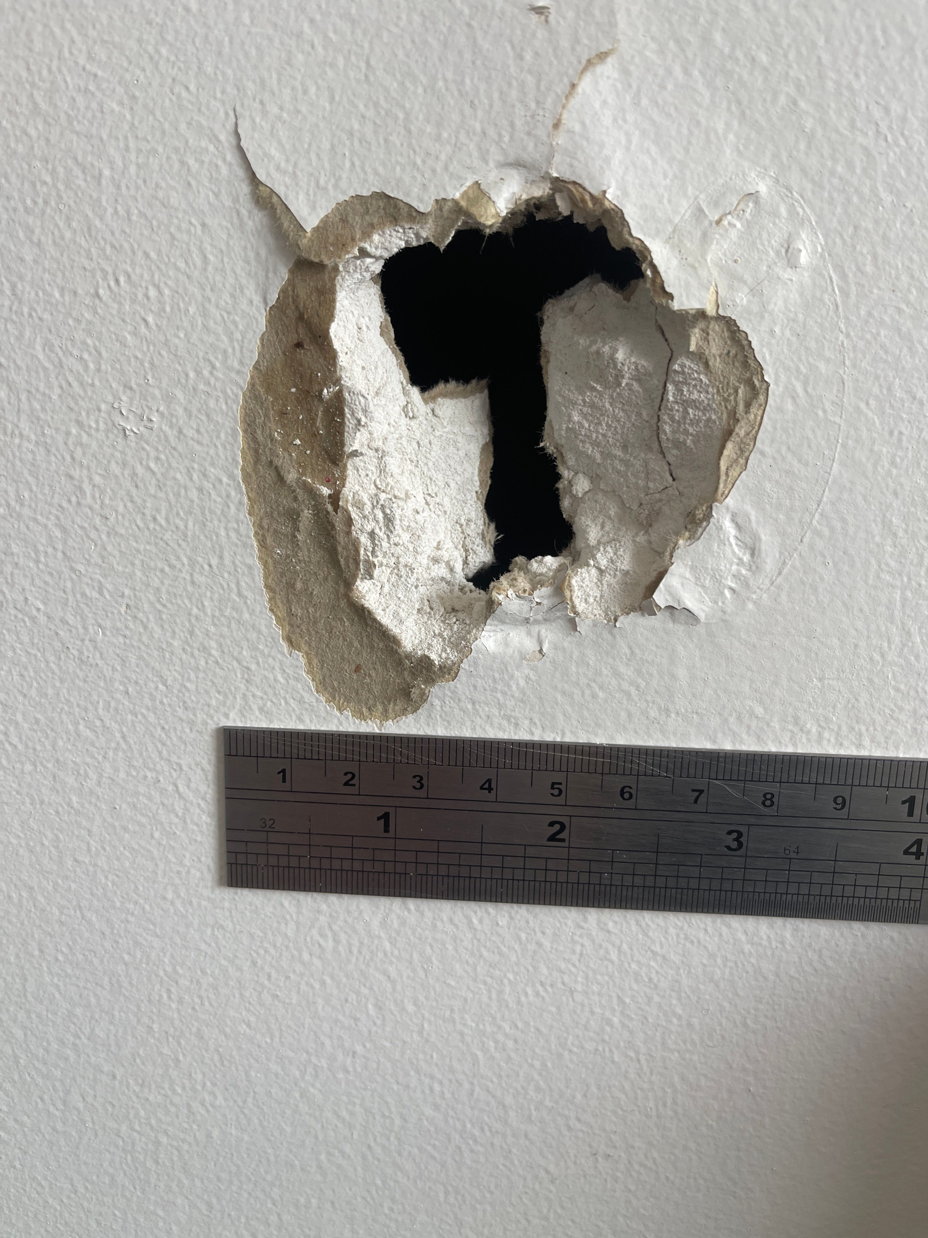 How to repair hole in drywall from rippe... | Bunnings Workshop community