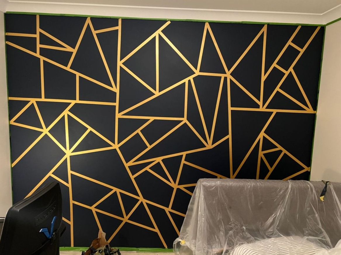 DIY feature wall for son's bedroom | Bunnings Workshop community