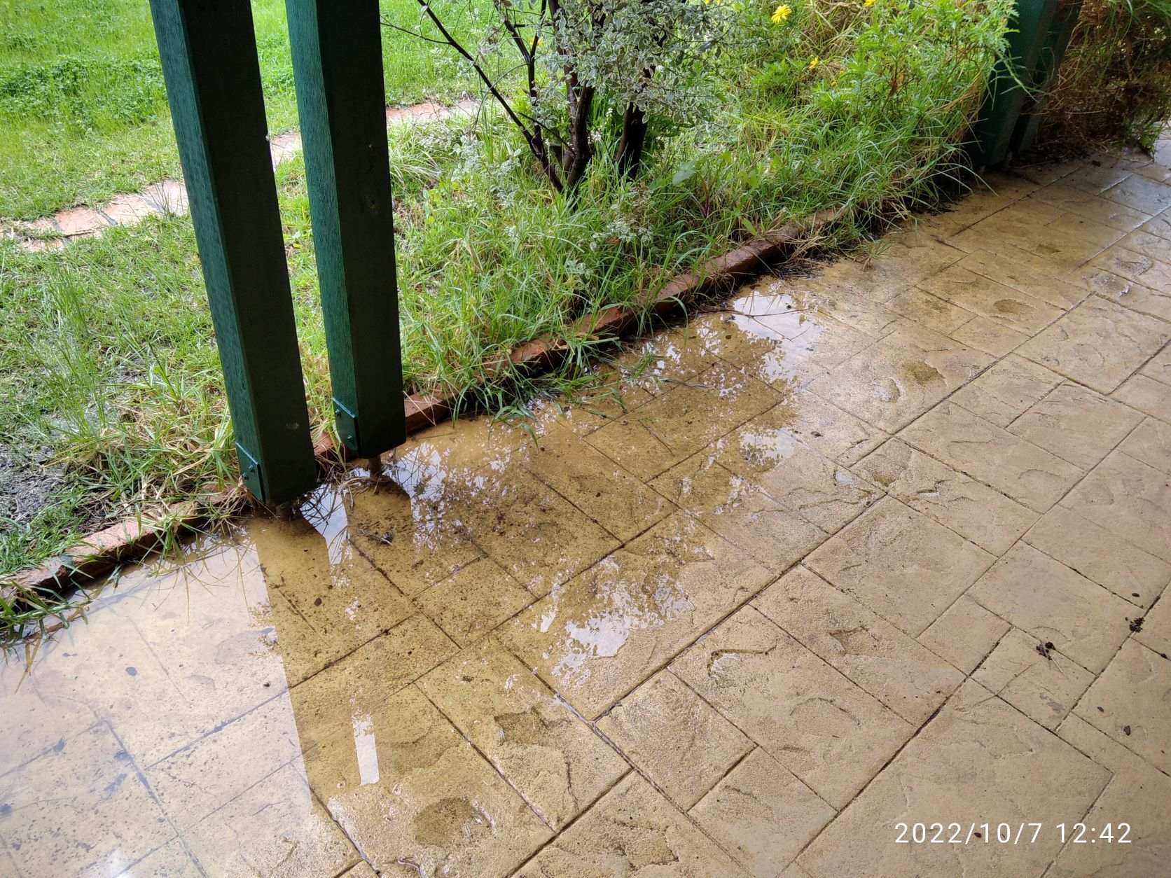 how-to-stop-water-accumulating-outside-m-bunnings-workshop-community