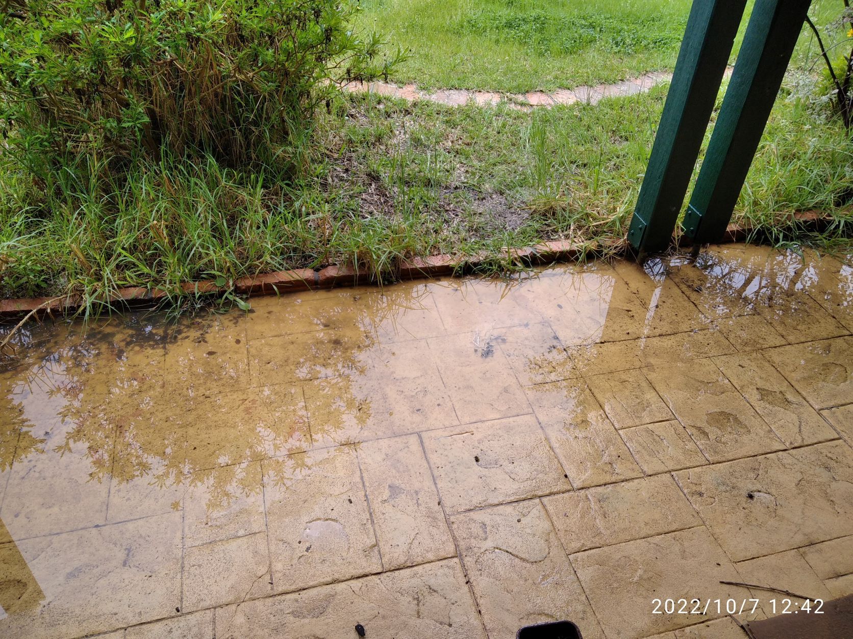 how-to-stop-water-accumulating-outside-m-bunnings-workshop-community