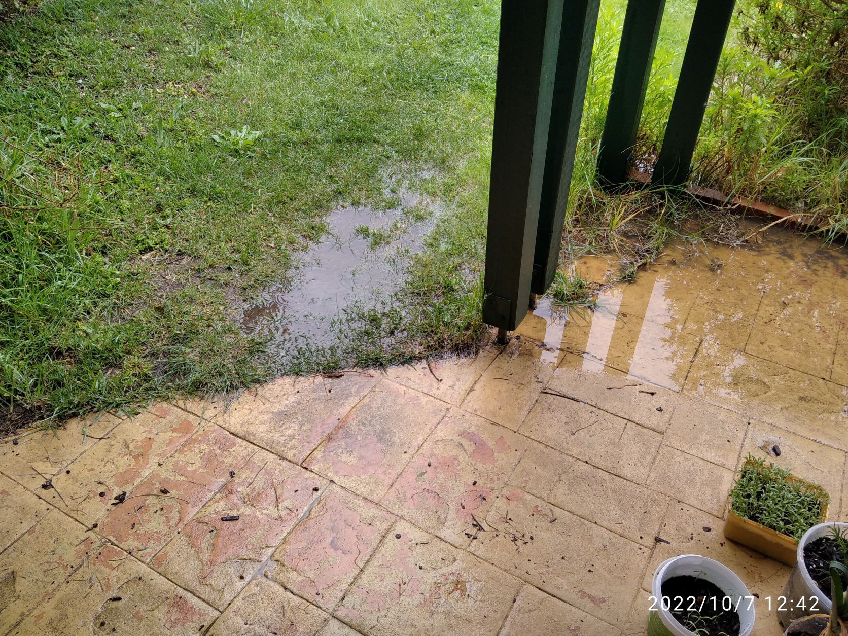 how-to-stop-water-accumulating-outside-m-bunnings-workshop-community