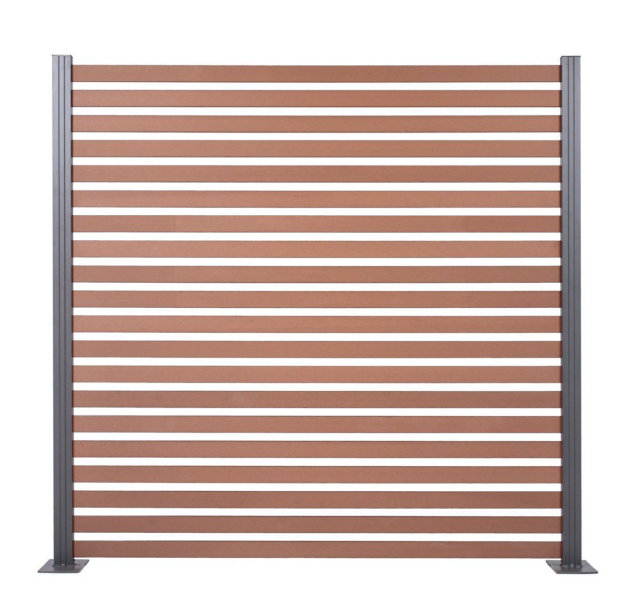 Merbau slat fence with aluminium posts | Bunnings Workshop community