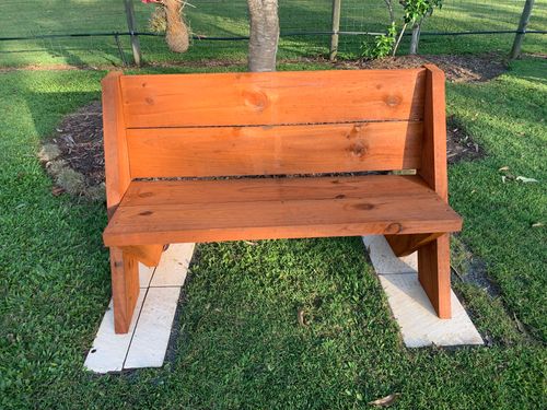 Bunnings garden online bench