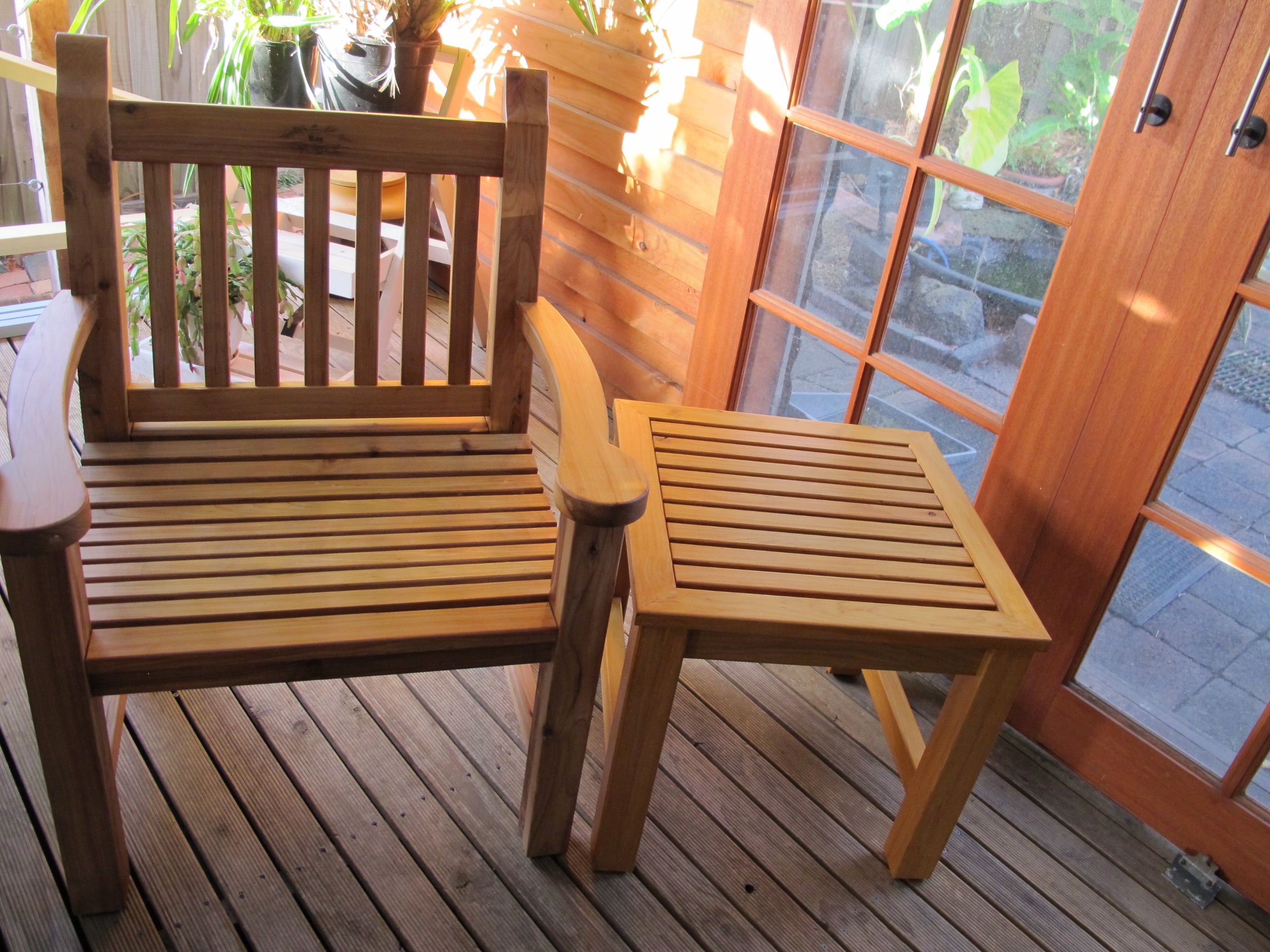 Table and chair project Bunnings Workshop community