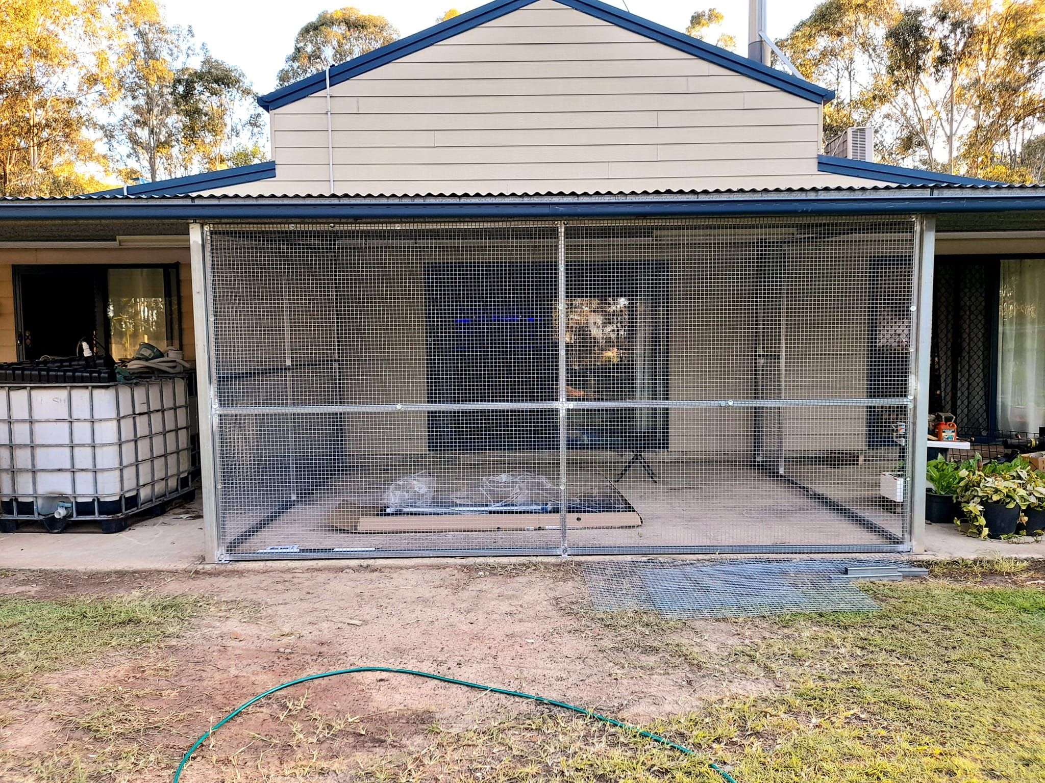 Cat proof 2024 fence bunnings