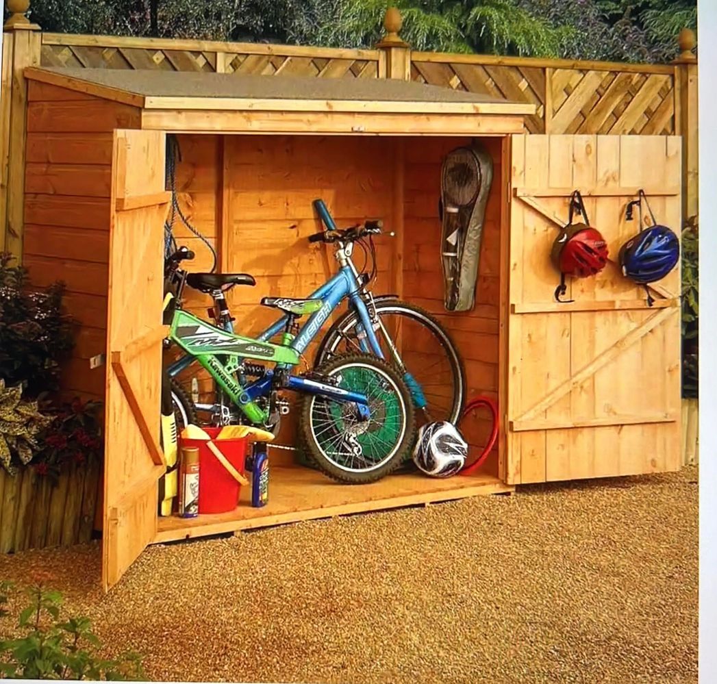 How to build a bike storage wooden shed Bunnings Workshop community