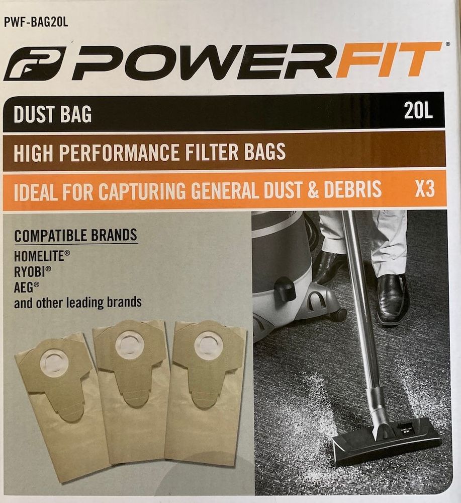 Ryobi vacuum dust discount bag