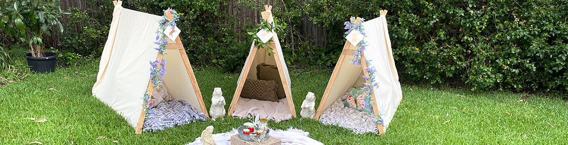 Teepee shop tent bunnings