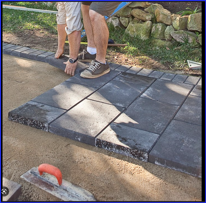 How to lay paving? | Bunnings Workshop community