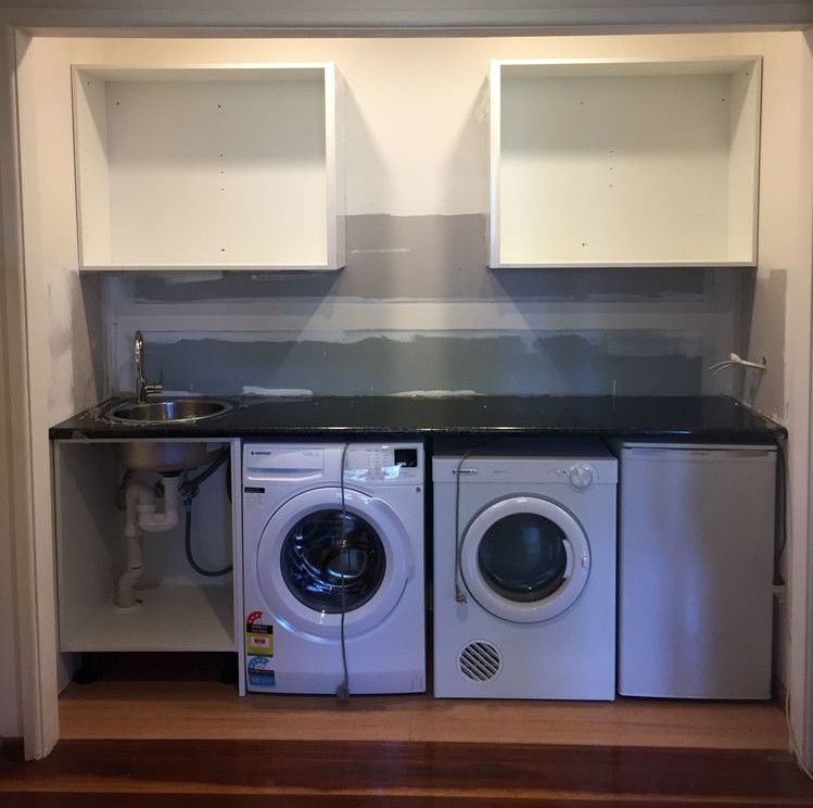 Laundry reno with benchtop | Bunnings Workshop community