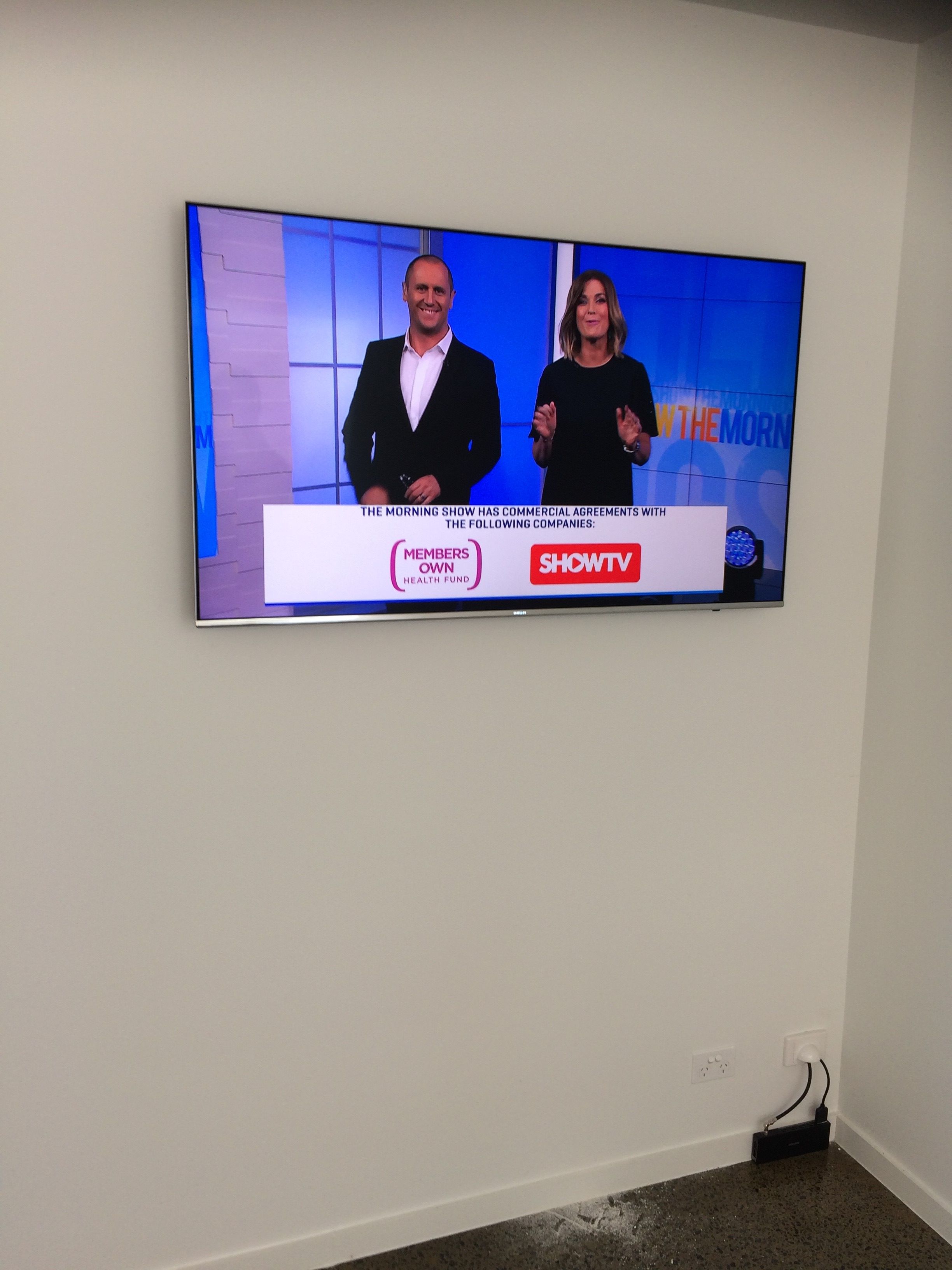 Wall Mounted TVs: How to hide cables behind plasterboard walls