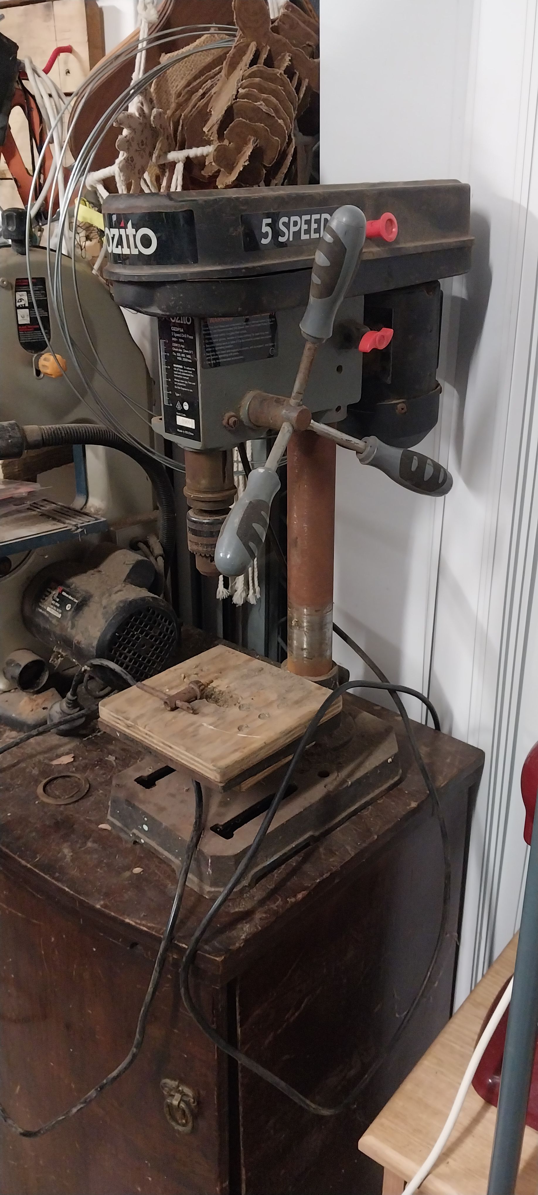 Bunnings bench best sale drill press