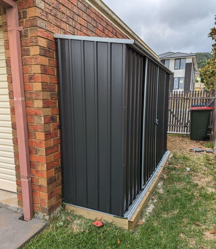 Garden shed on a semi-permanent base | Bunnings Workshop community