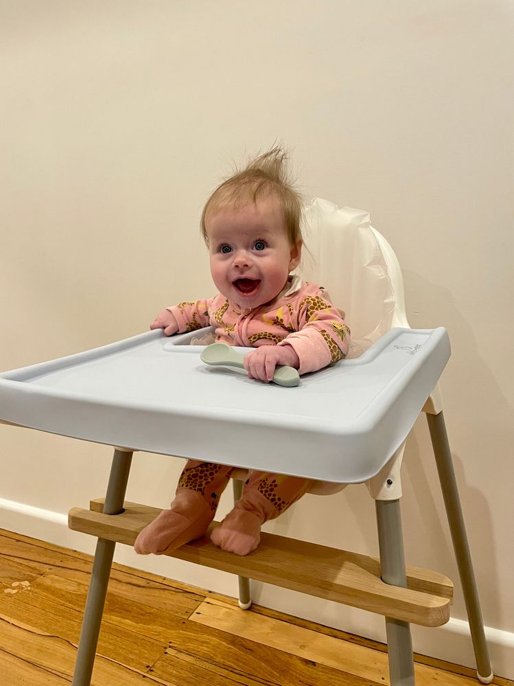 Adjustable footrest for ikea antilop high chair hot sale