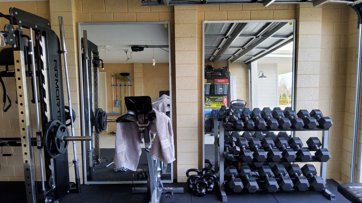 Gym mirror best sale for garage