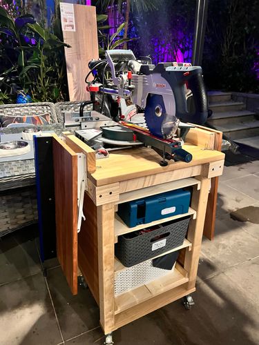 Mitre saw on sale stand bunnings