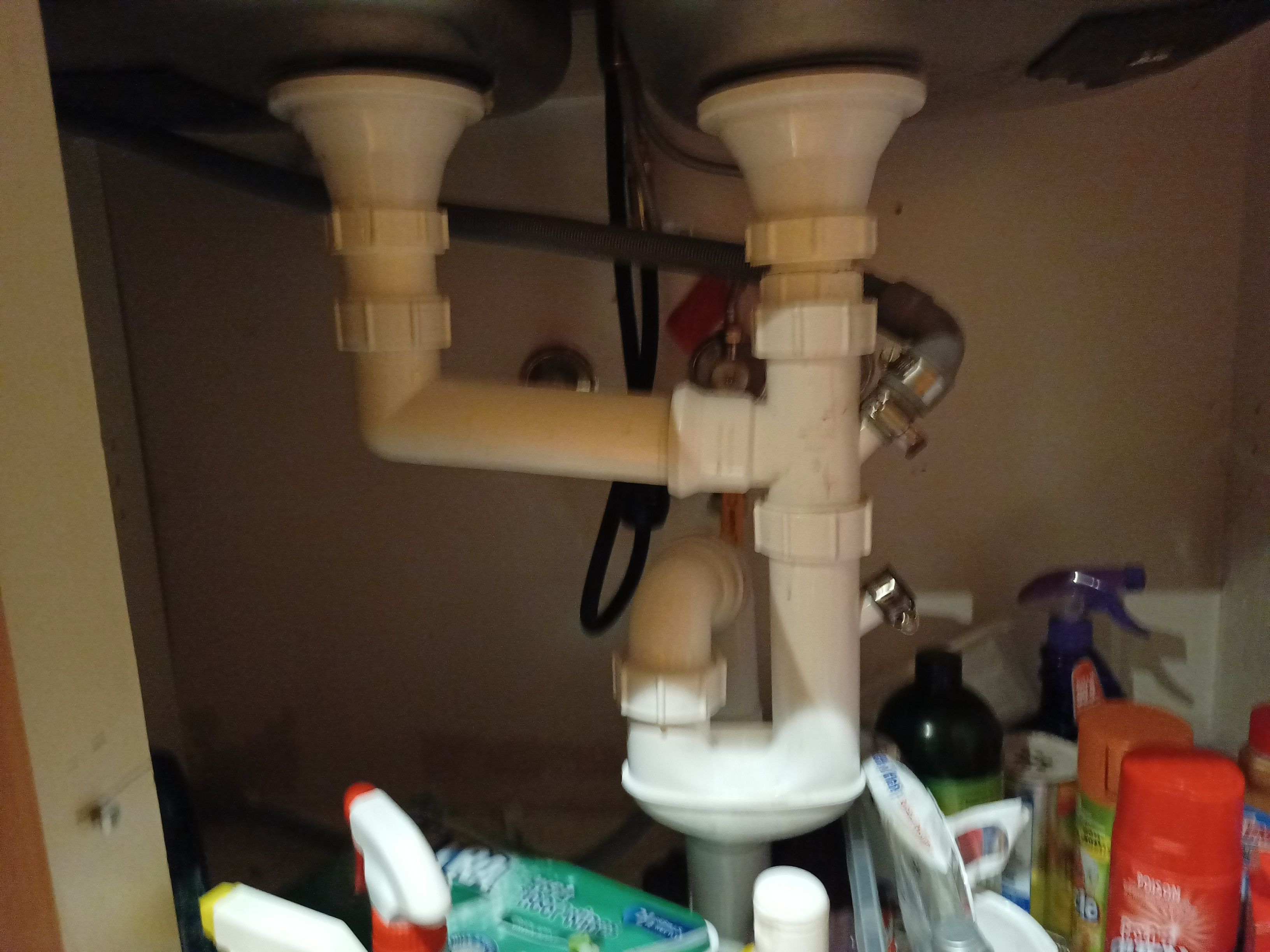 bunnings kitchen sink plumbing