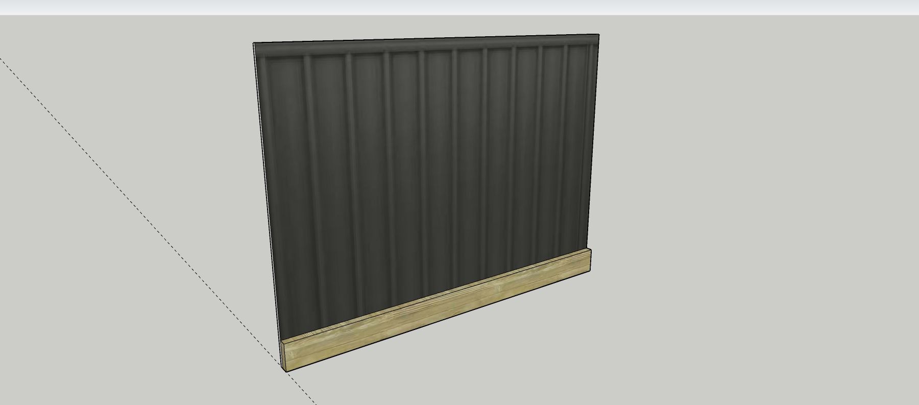 How To Fill Gap Under Colorbond Fence? | Bunnings Workshop Community