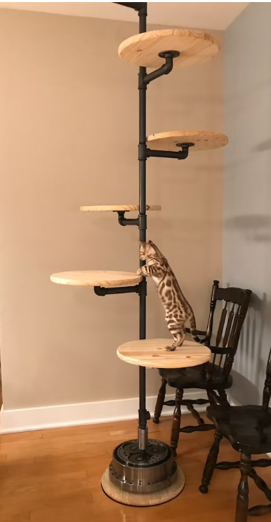 Cat tree plans store pvc