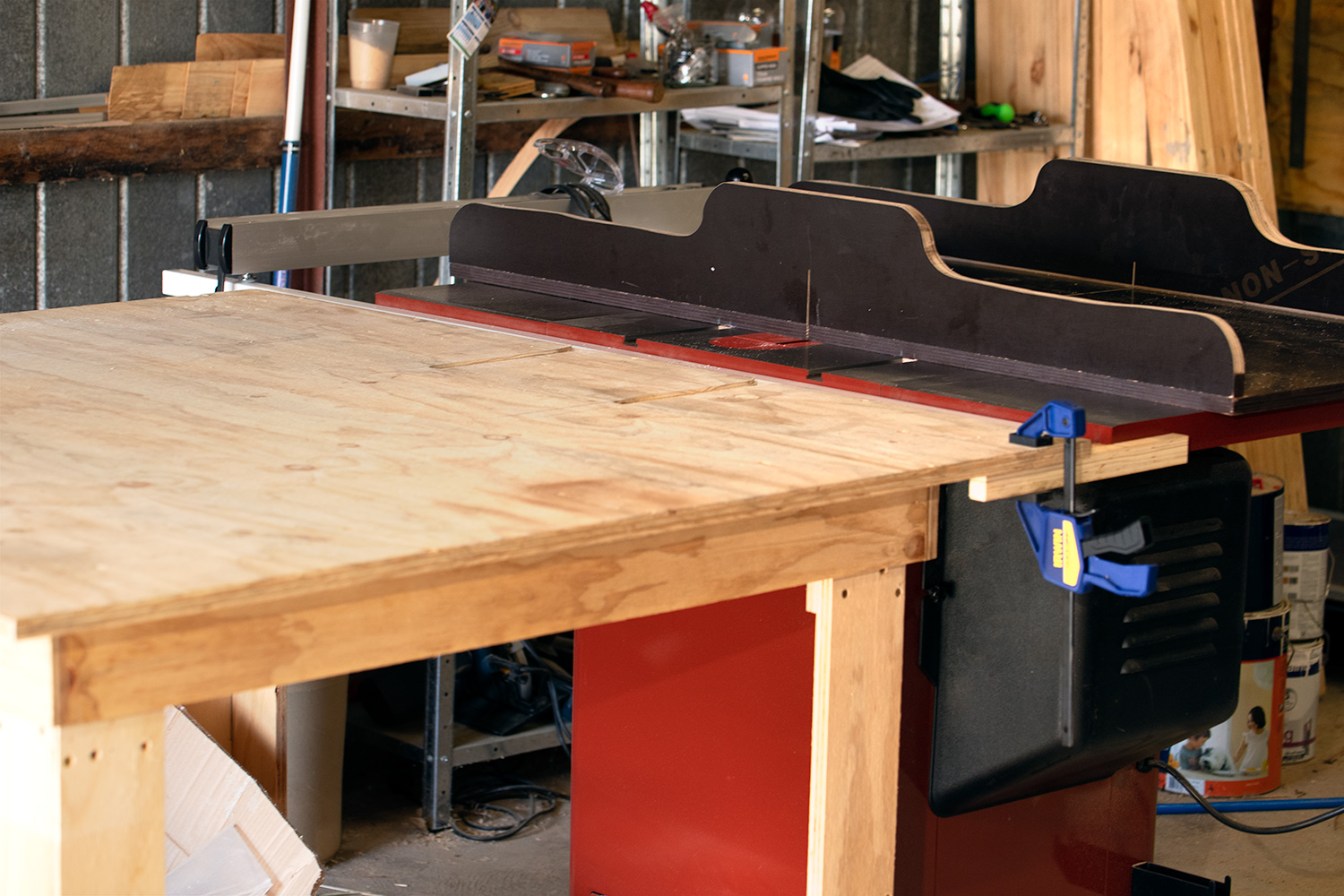 Assembly and outfeed table | Bunnings Workshop community