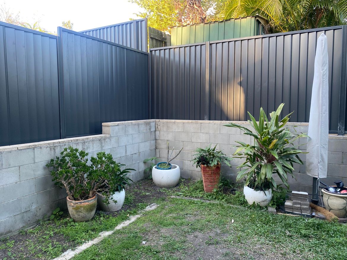 Concrete block best sale garden wall