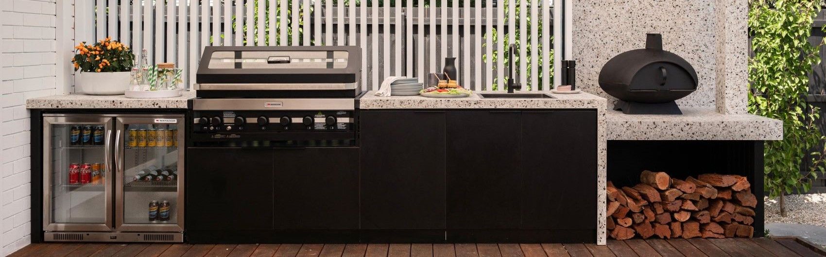 Bunnings top outdoor kitchen