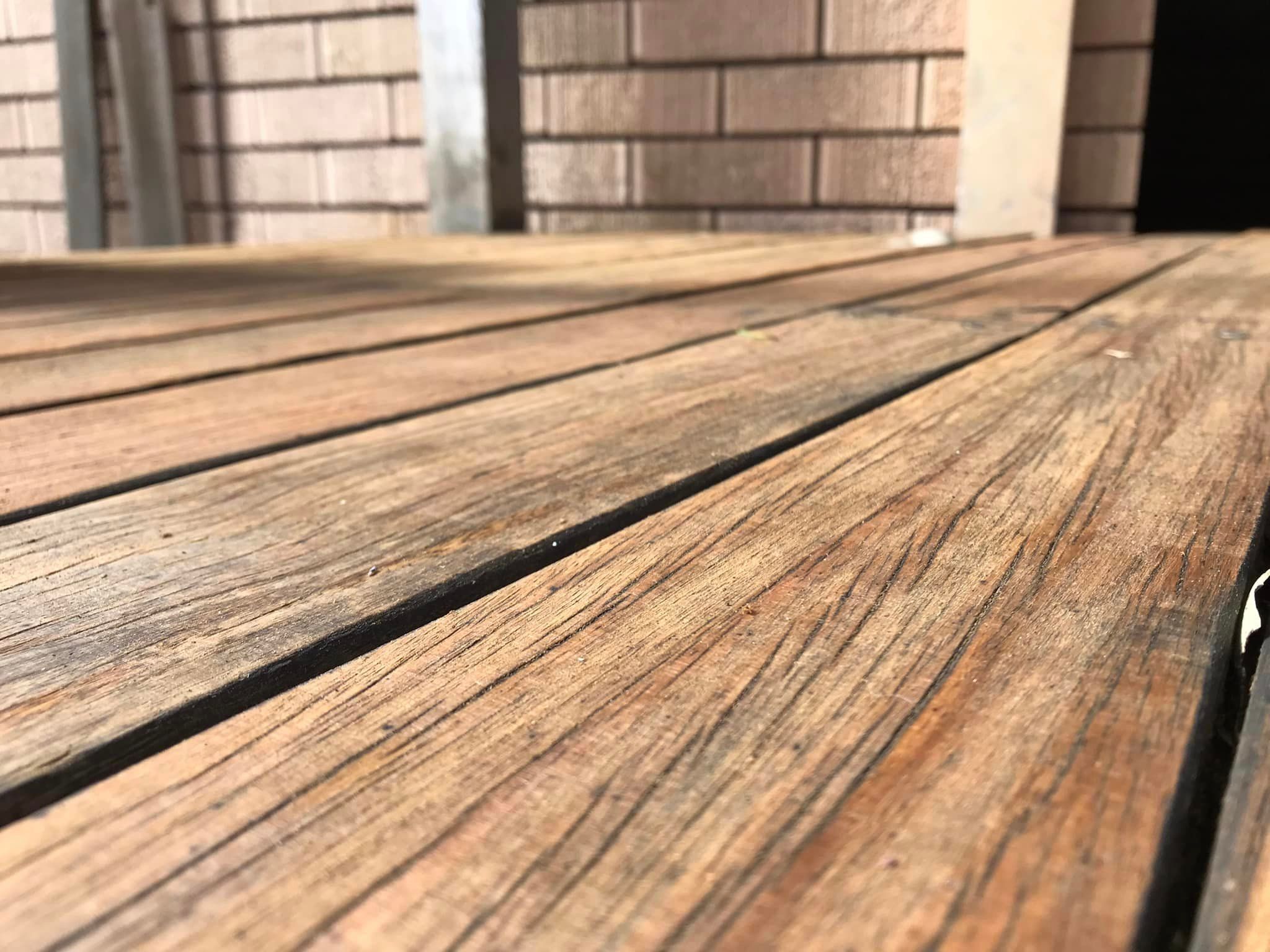 Why are there black spots on my deck aft... Bunnings community