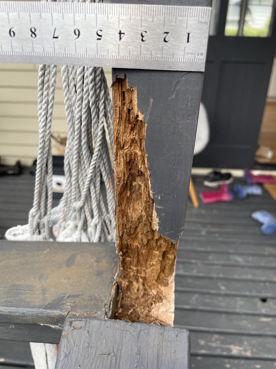 how-to-repair-rotten-timber-post-on-deck-bunnings-workshop-community