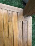 Sun damaged spotted gum decking replacement -Fixed