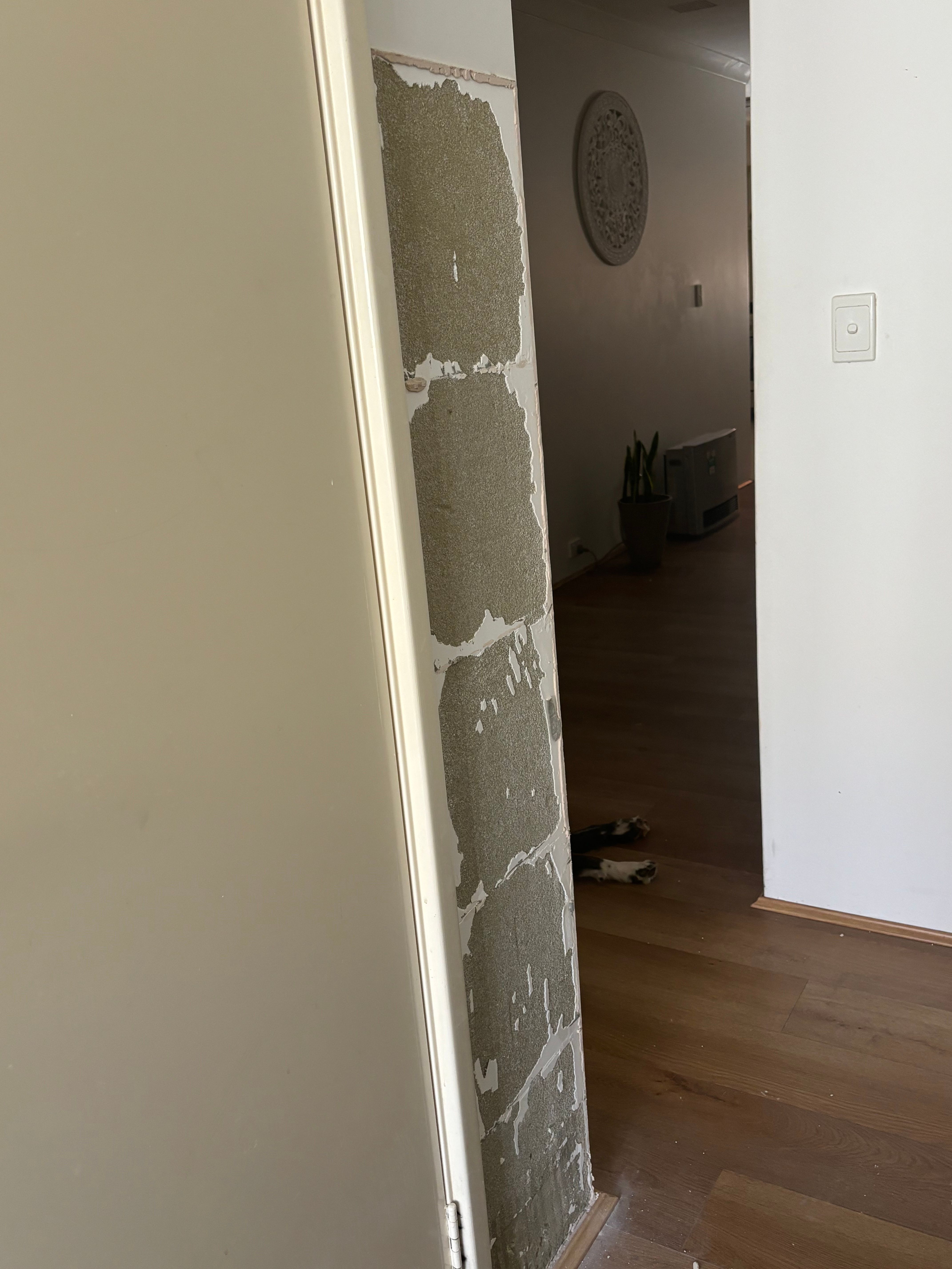 How do I repair these walls after removi... Bunnings community