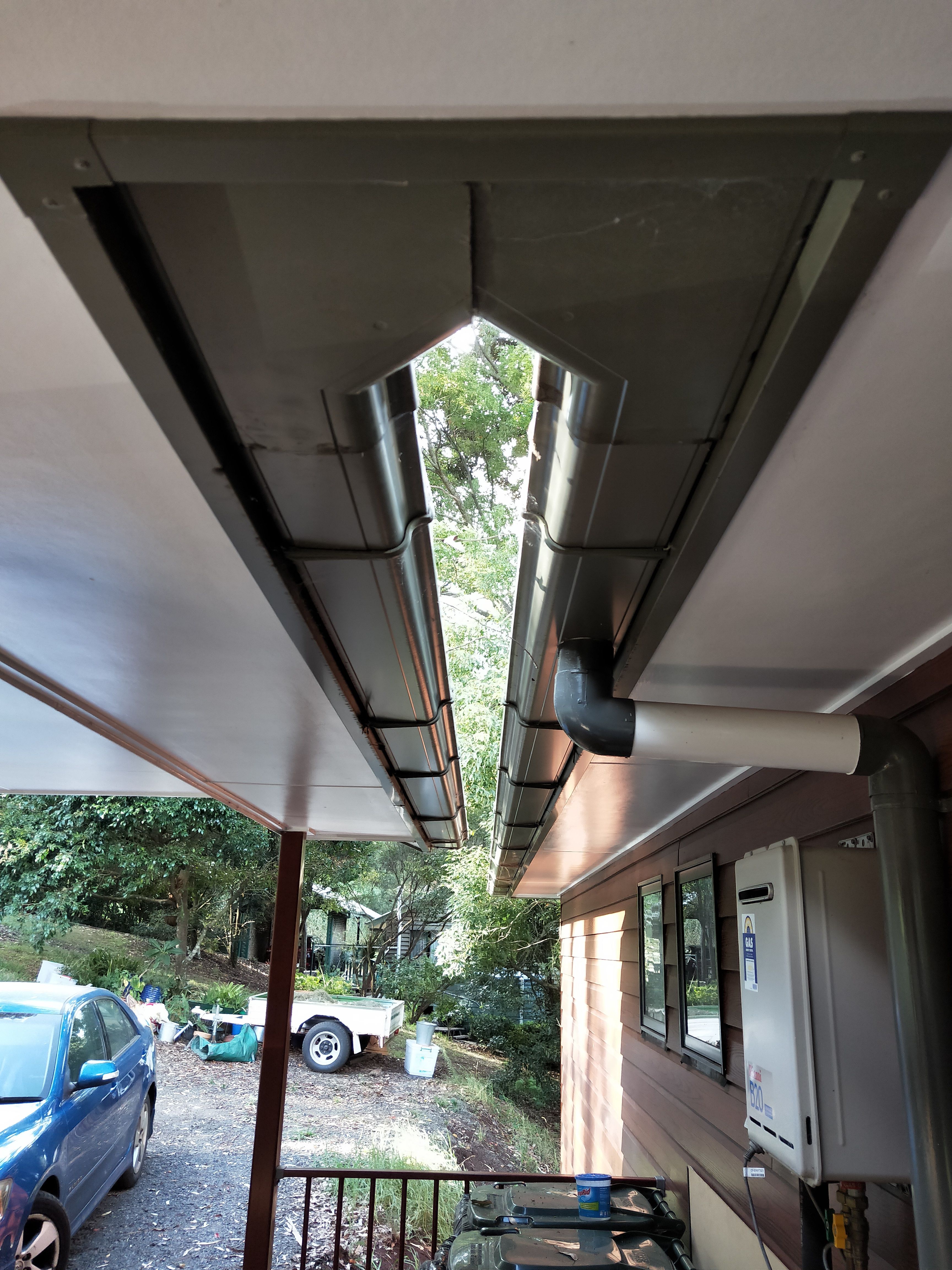 Gutter design with a difference Bunnings community