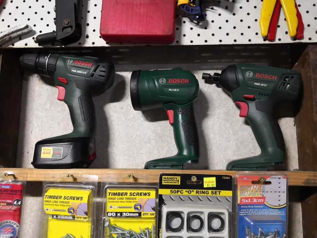 Bosche Green kit from Bunnings