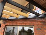 External custom guttering installed