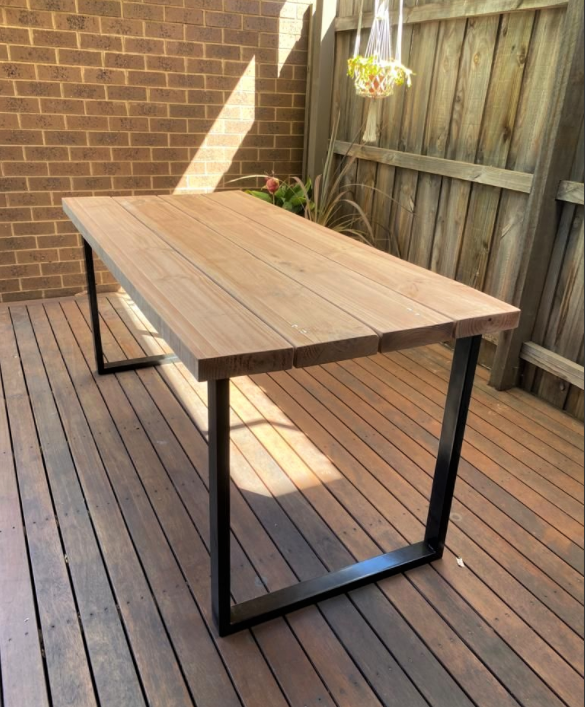 D.I.Y. outdoor lounge and dining table Bunnings Workshop community