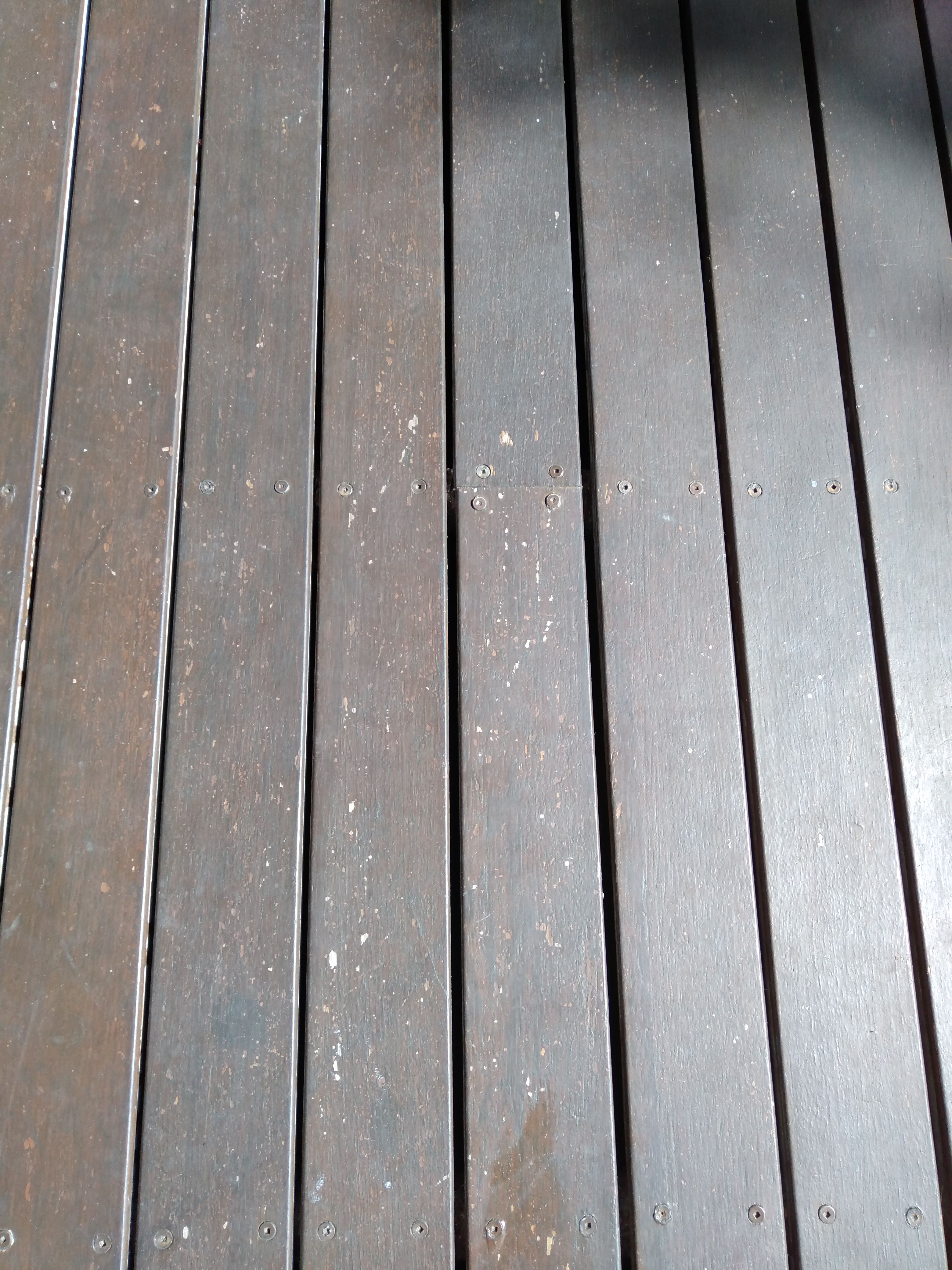 How To Stain A Weathered Merbau Deck Bunnings Workshop Community 1973