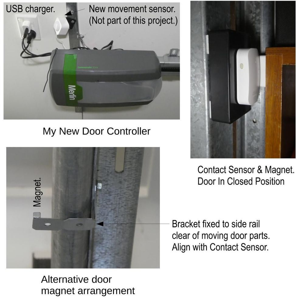 Door Controller & Door Position Sensor