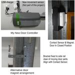 Door Controller and Door Position Sensor