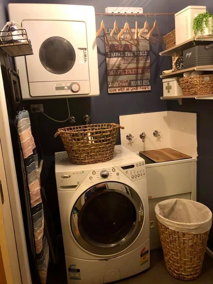 My revamped functional laundry